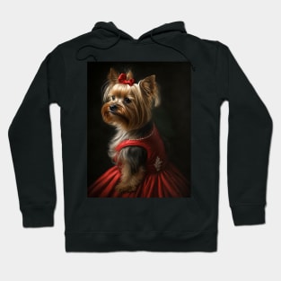 Royal Portrait of a Yorkshire Terrier Hoodie